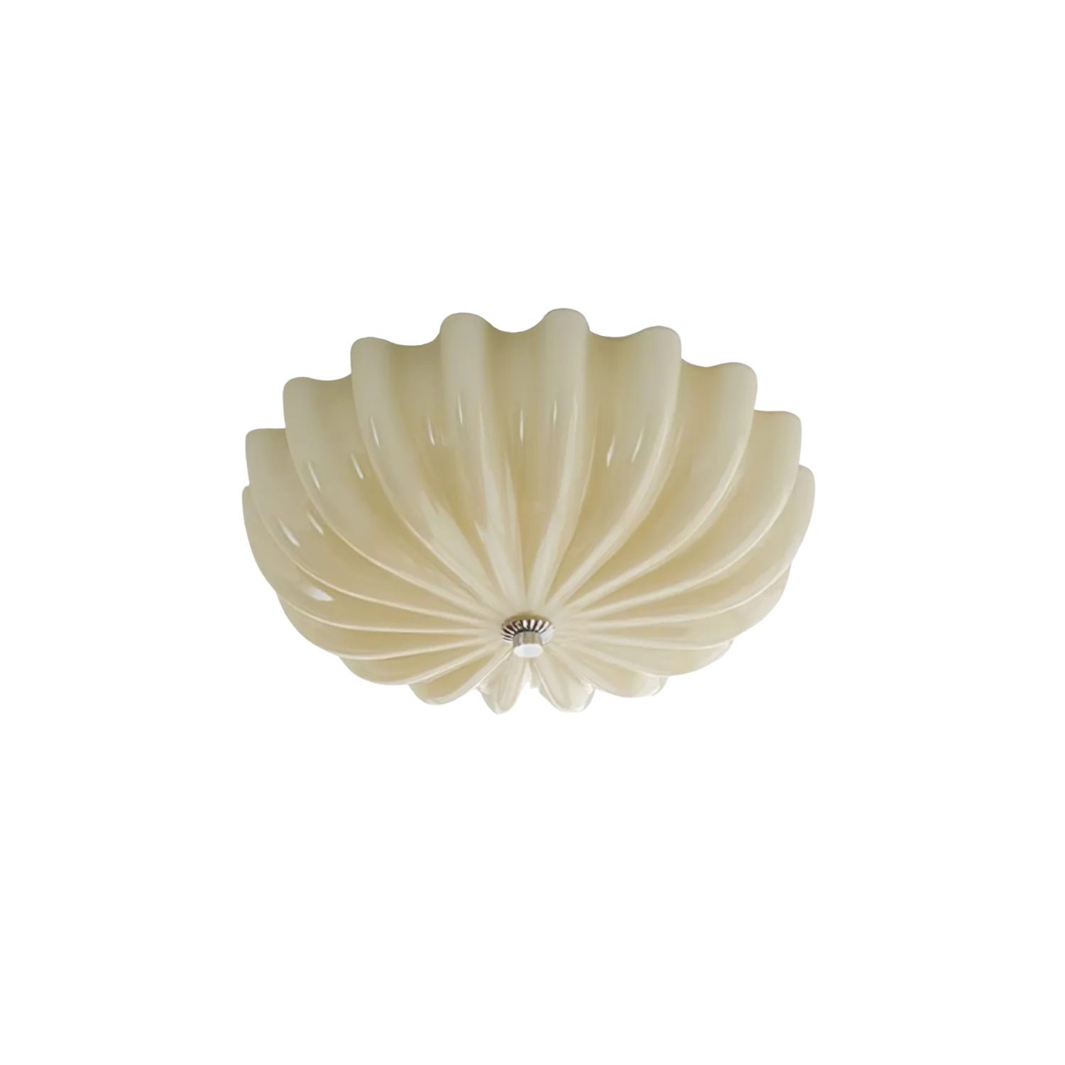 Retro-Inspired Glass Pendant Lamp