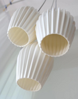 Sculptural Contoured Pendant Lamp
