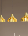 Japandi-Style Sculptural Pendant Lamp