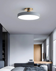 Scandinavian-Japandi Flush Ceiling Lamp