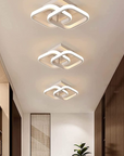 Square Intersecting Ceiling Lamp