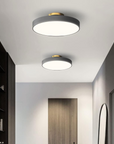 Scandinavian-Japandi Flush Ceiling Lamp