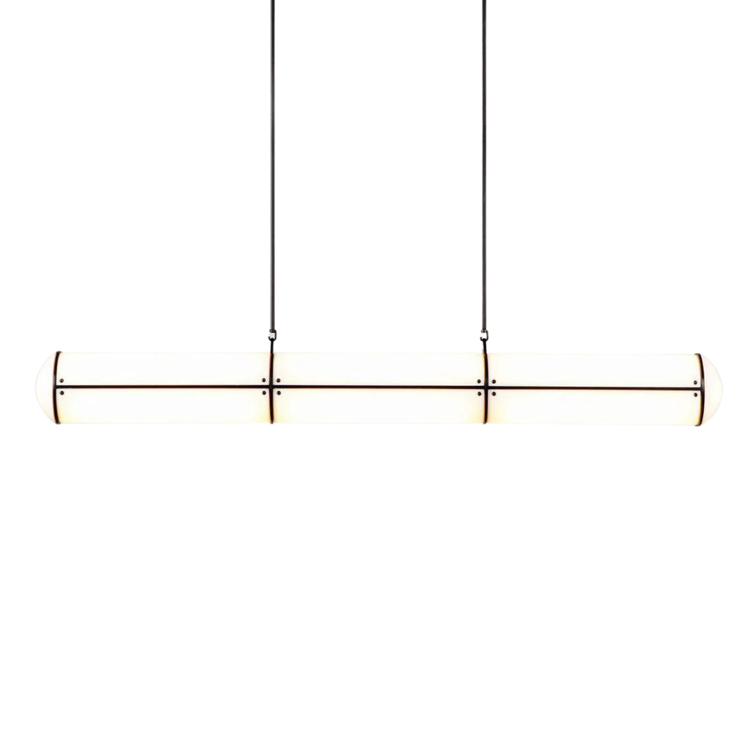 Elongated Cylinder Pendant Lamp