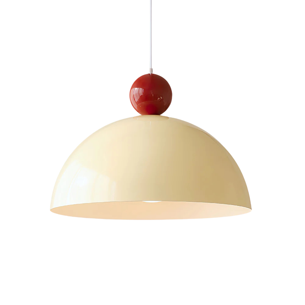 Dome-Shaped Pendant Lamp