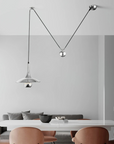 Copper & Chrome Pendant Lamp