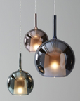Rounded Glass Pendant Lamp