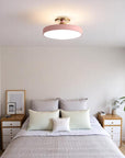 Scandinavian-Japandi Flush Ceiling Lamp