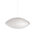 White Draped Pendant Lamp
