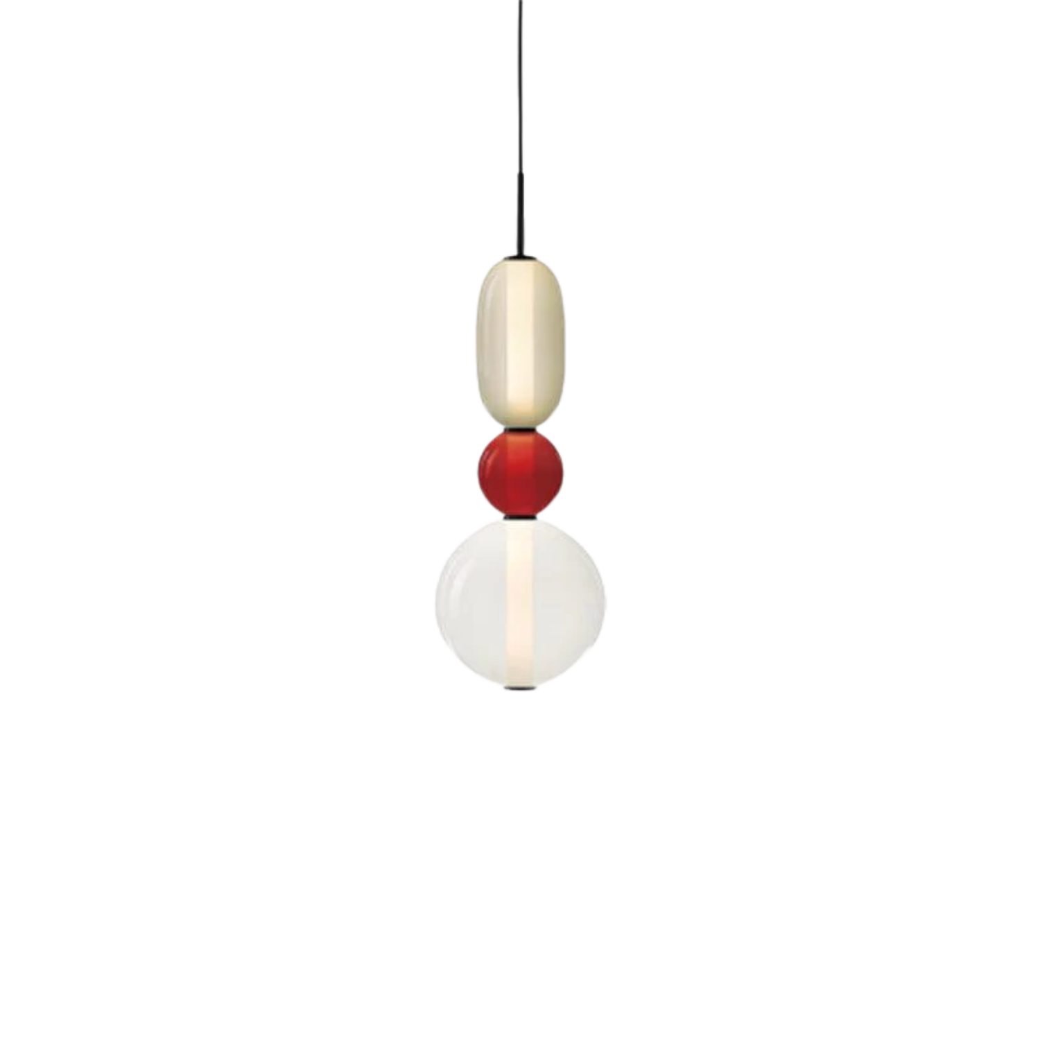 Jewel-Shaped Pendant Lamp