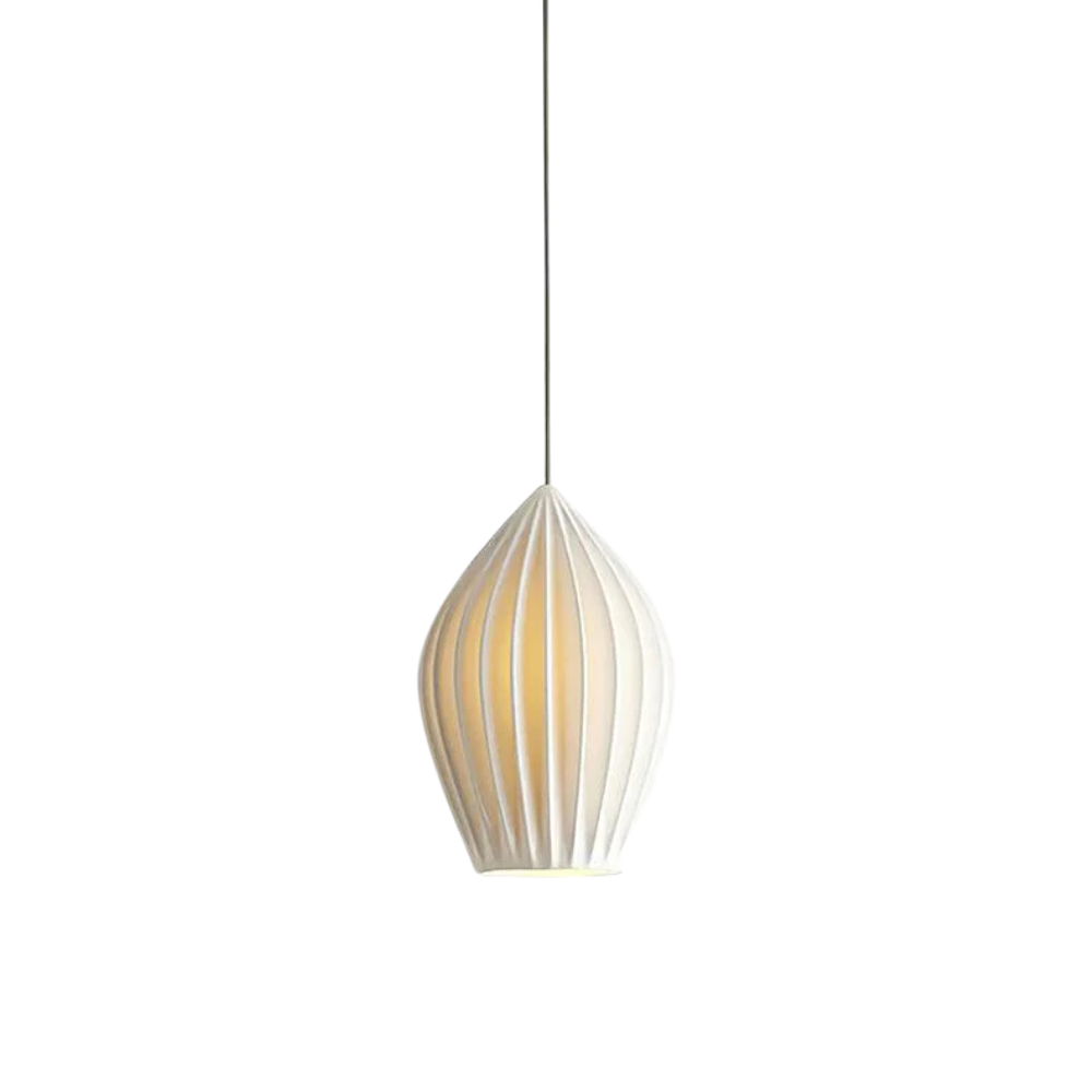 Sculptural Contoured Pendant Lamp