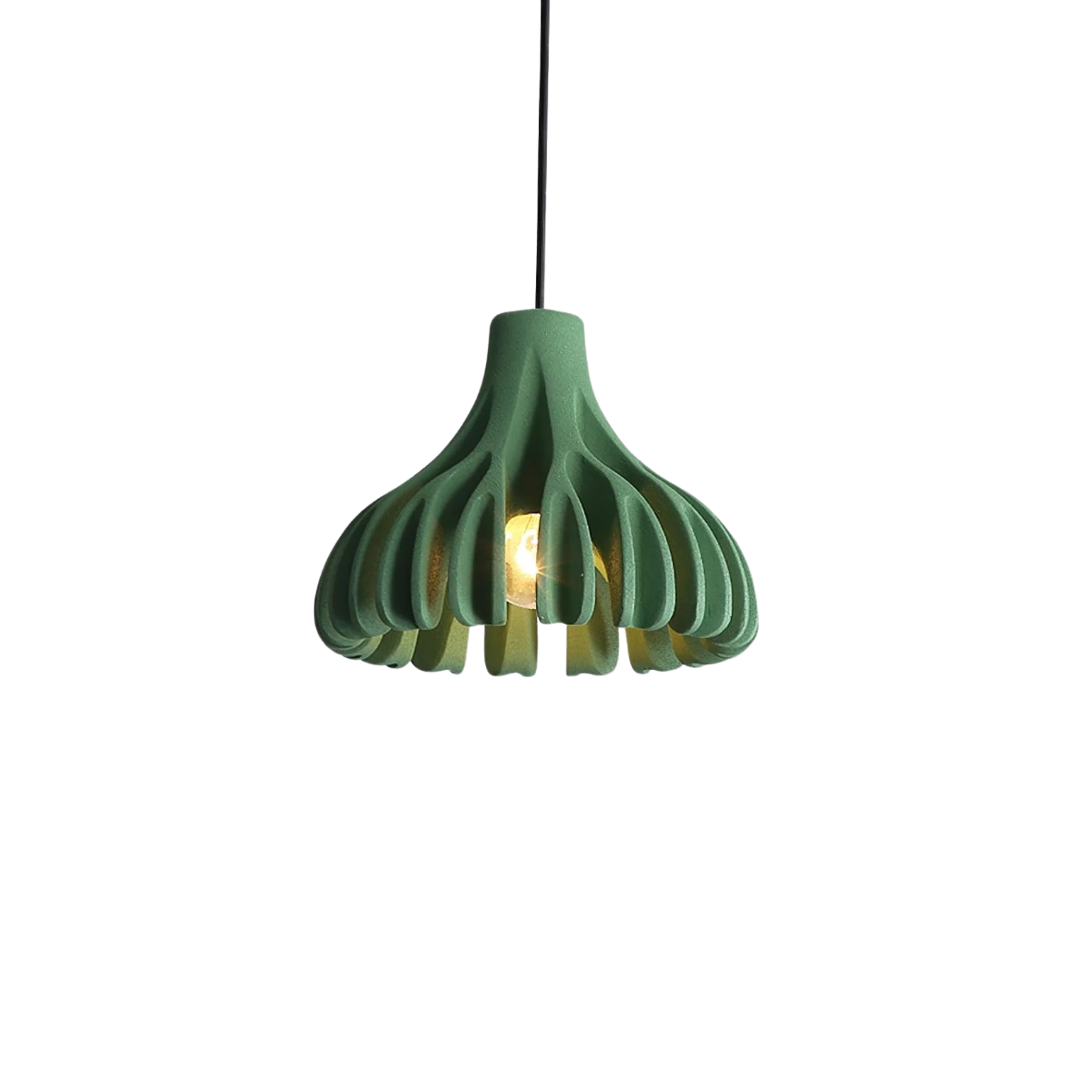Japandi-Style Sculptural Pendant Lamp