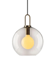 Hand-Blown Glass Pendant Lamp