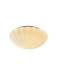 Pleated Shell-Inspired Ceiling Lamp