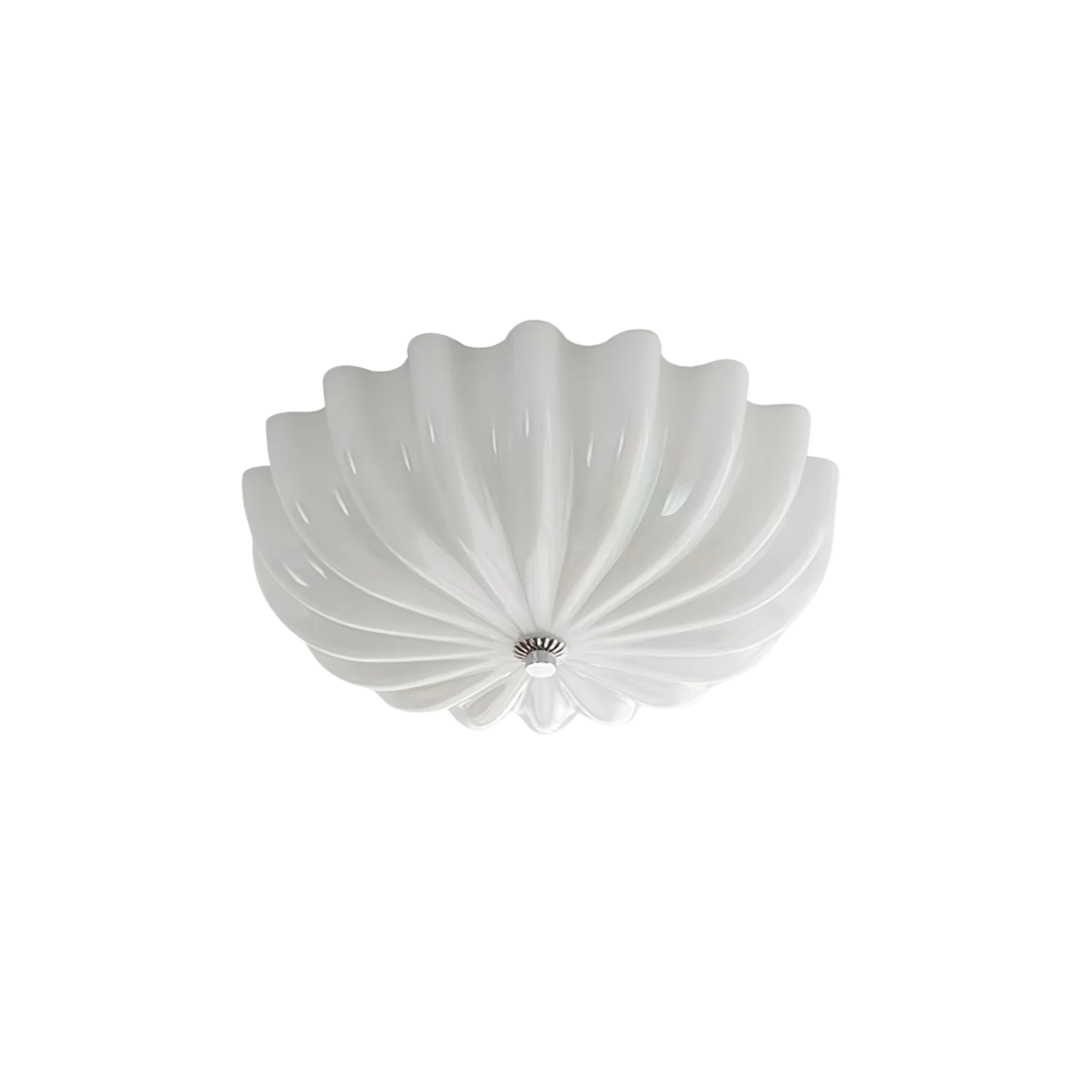 Retro-Inspired Glass Pendant Lamp