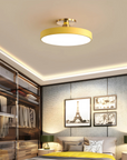 Scandinavian-Japandi Flush Ceiling Lamp