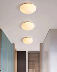 Pleated Shell-Inspired Ceiling Lamp