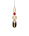 Beaded Glass Pendant Lamp
