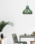 Japandi-Style Sculptural Pendant Lamp