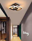 Square Intersecting Ceiling Lamp
