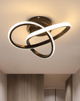 Intertwined Ribbon Ceiling Lamp