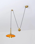 Copper & Chrome Pendant Lamp