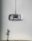 Curved Mirror-Finish Pendant Lamp