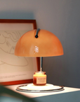 Curved Sculptural Table Lamp