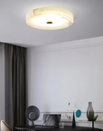 Full Copper & Marble Ceiling Lamp