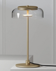 Clear Glass Table Lamp