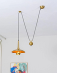 Copper & Chrome Pendant Lamp