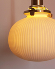 Vintage Opaline Pendant Lamp