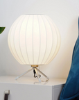 Textured Spherical Table Lamp