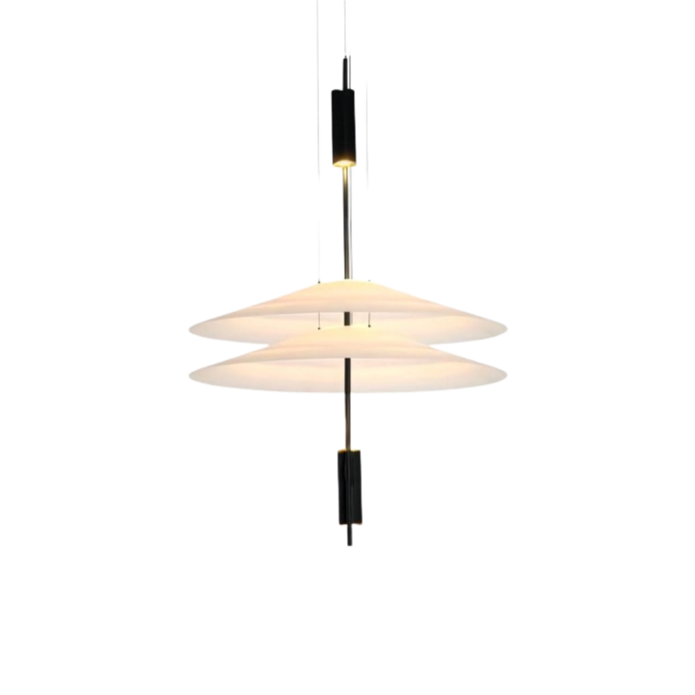 Sculptural Floating Pendant Lamp