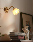 Floral Glass Wall Lamp