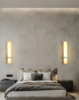 Marble and Iron Wall Lamp
