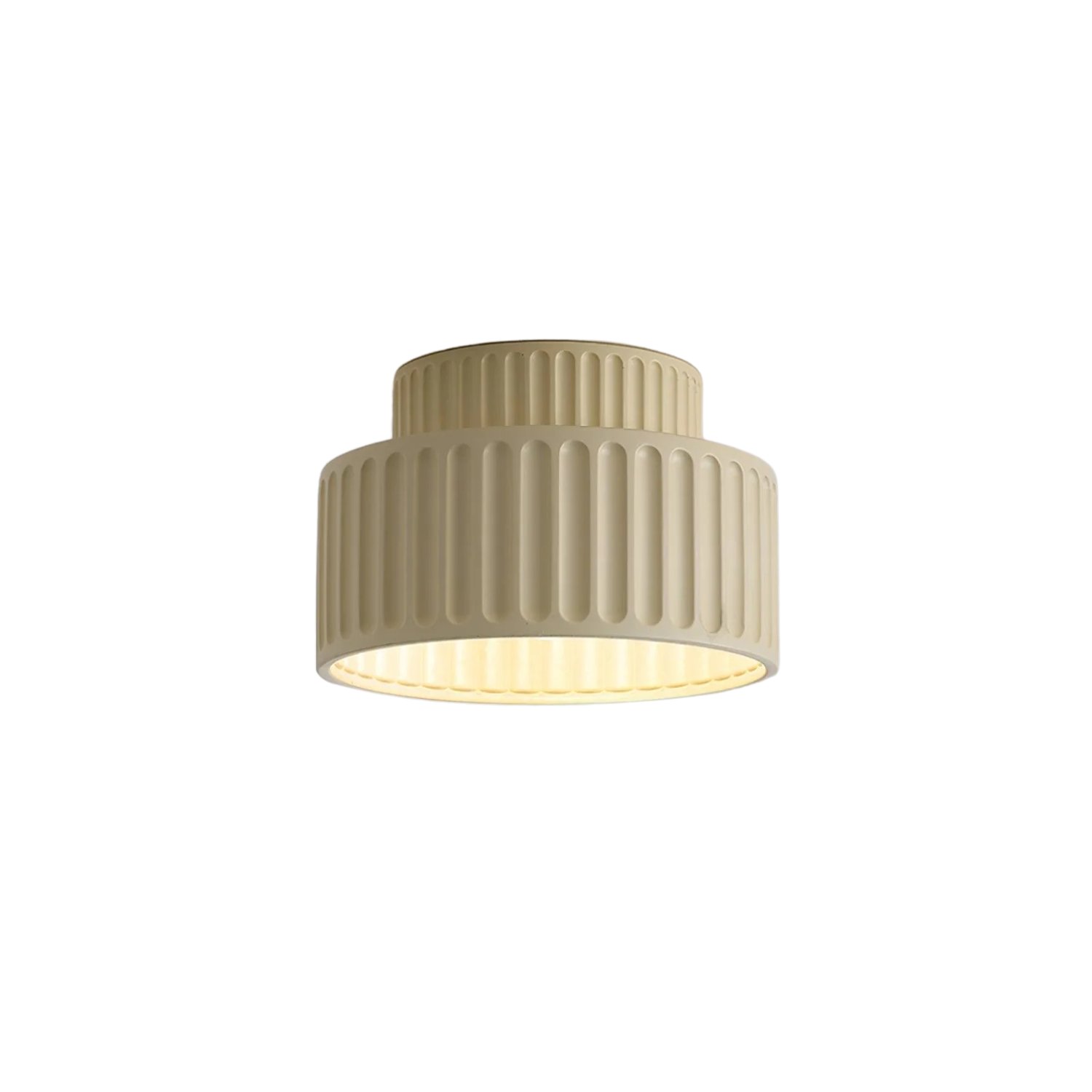 Ribbed Ceiling Lamp