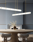 Elongated Cylinder Pendant Lamp