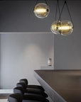Capsule Glass Pendant Lamp