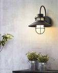 Industrial Outdoor Wall Lamp