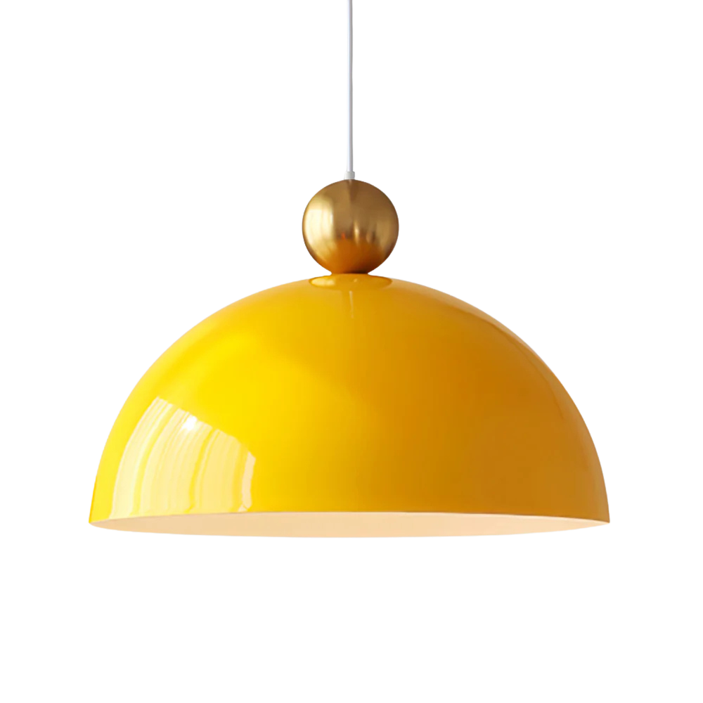 Dome-Shaped Pendant Lamp