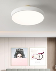 Scandinavian-Japandi Flush Ceiling Lamp