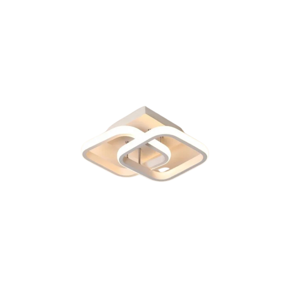 Square Intersecting Ceiling Lamp