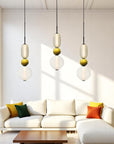 Jewel-Shaped Pendant Lamp