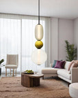 Jewel-Shaped Pendant Lamp