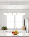 Elongated Cylinder Pendant Lamp