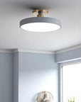 Scandinavian-Japandi Flush Ceiling Lamp