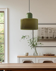 Curved Sculptural Pendant Lamp