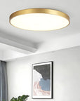 Golden Circle Ceiling Lamp