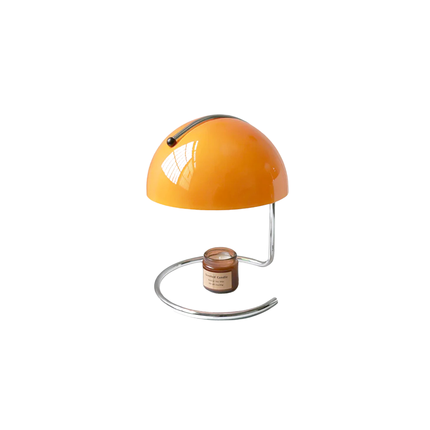 Curved Sculptural Table Lamp