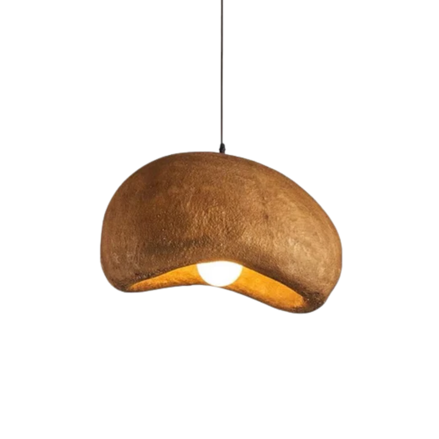 Rustic Textured Pendant Lamp